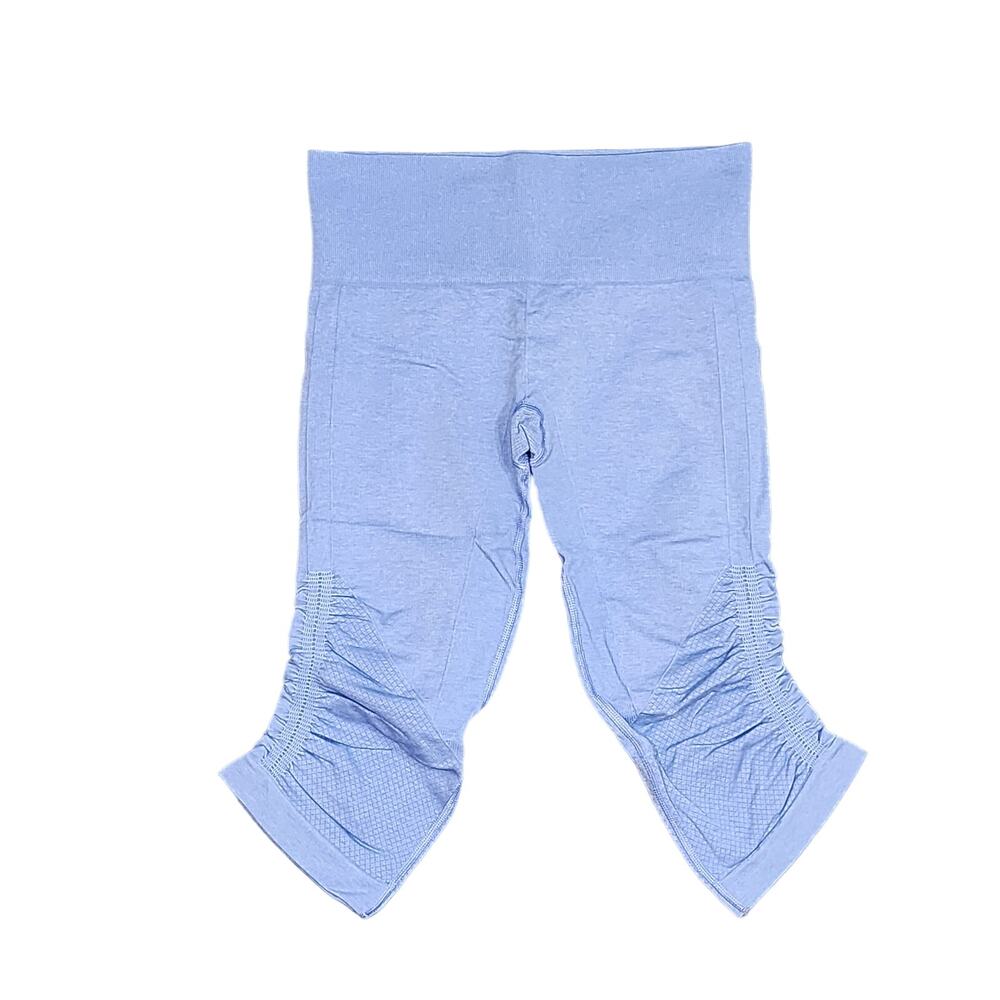 Lululemon Awakening‎ Crop Tights Leggings Tights 17" Blue Size 6